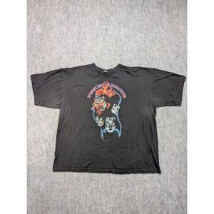 Vintage KISS Psycho Circus T‎ Shirt 1998 Cronies Band Rock Music XXL Band Tee